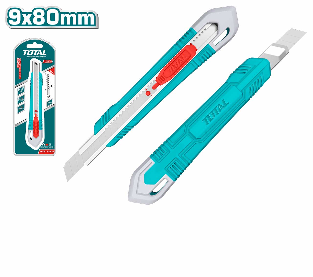 Total Snap-off Blade Knife THT5110915 Total
